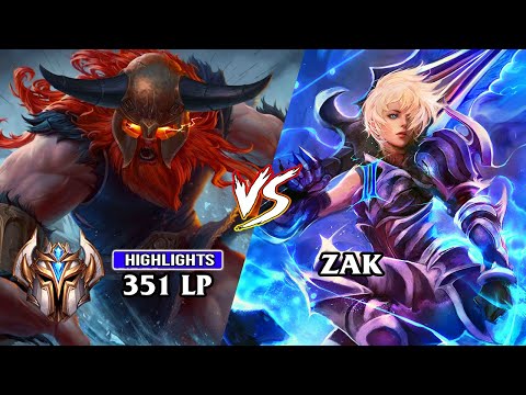 [NA] 13.18 - CHALLENGER OLAF ''Bwipo'' vs GRANDMASTER RIVEN ''Zak'' - TopLane Kingdom