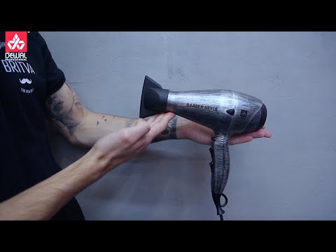Миниатюра изображения товара Профессиональный фен Dewal Barber Style / 03-120 (серебристый)