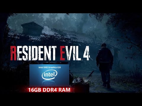 Playing Resident Evil 4 Remake on Intel UHD 620 iGPU