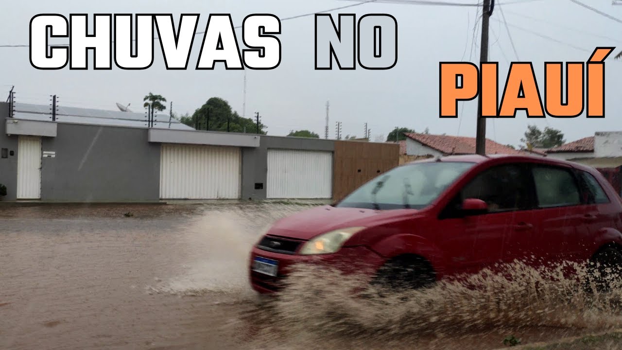 URGENTE: VEJA As Chuvas Chegaram Com Força em Oeiras Piauí