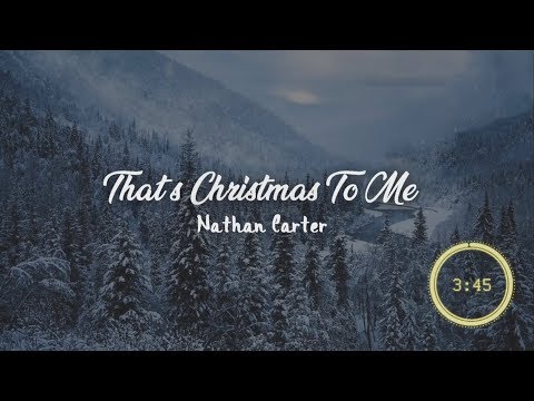 That's Christmas To Me lyrics HD - By Nathan Carter