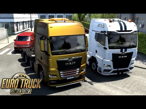 EURO TRUCK SIMULATOR 2 - NUOVO MAN TGX GX CON PODERAK - GAMEPLAY ITA 4K 60FPS