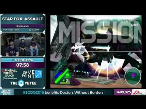 Star Fox: Assault by Mr_Shasta in 42:36 - SGDQ 2016 - Part 107