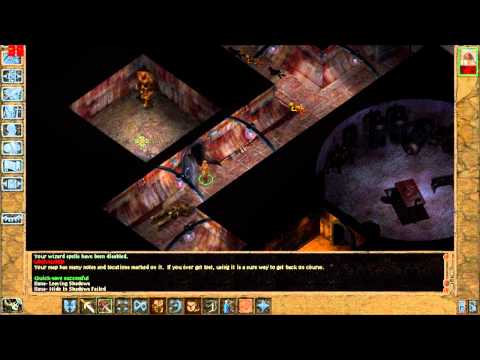Let's Play Baldur's Gate 2 Solo Run Part 1: Intro, Irenicus' Dungeon Level 1