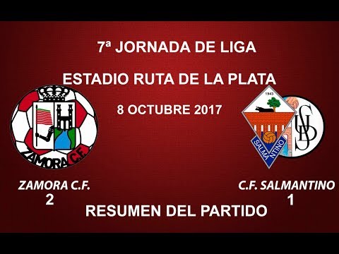 ZAMORA C.F. 2-1 C.F. SALMANTINO: RESUMEN DEL PARTIDO