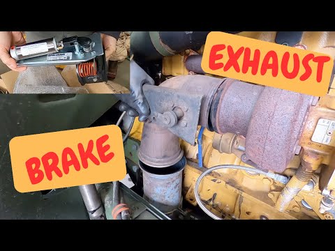Exhaust brake LMTV C7 3126