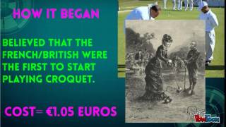 What is Croquet? (school project)