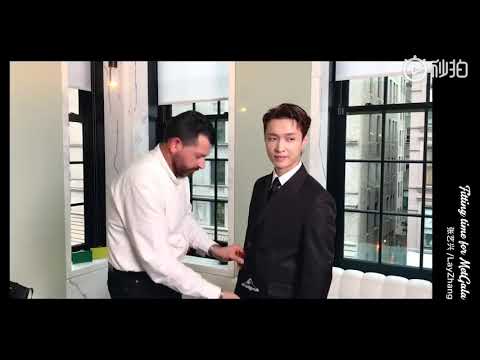 190508 Zhang Yixing Lay - Fitting Time for Met Gala 2019