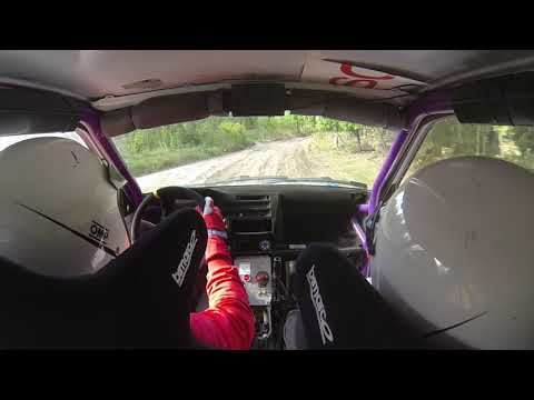 22. Rajd Warmiński 2019 OS5 Barkweda - M. Waśniewski / O. Gałązka