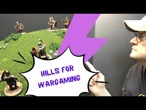 How to make easy Hills  - Terrain for Kings of War