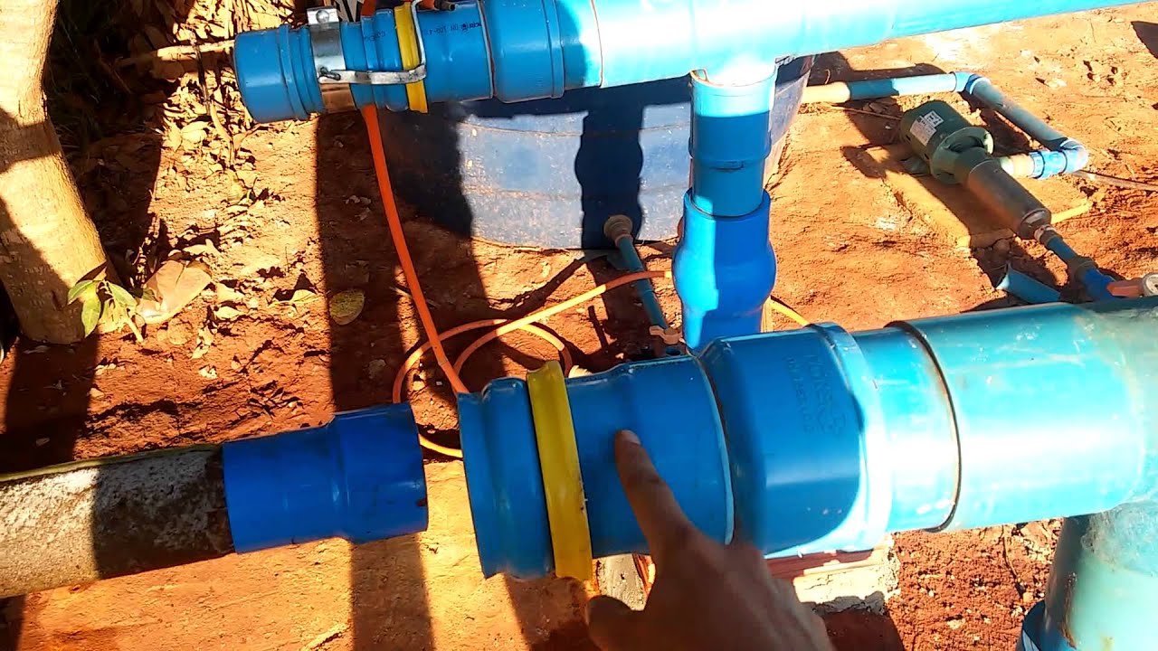 Como montar um filtro de irrigação.Parte 1