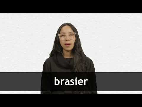 Translate BRASIER from Spanish into English