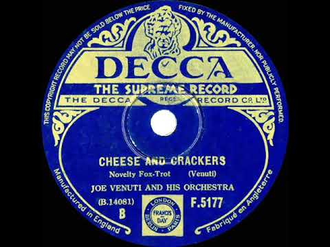 1933 ARC version: Joe Venuti - Cheese And Crackers (instrumental)