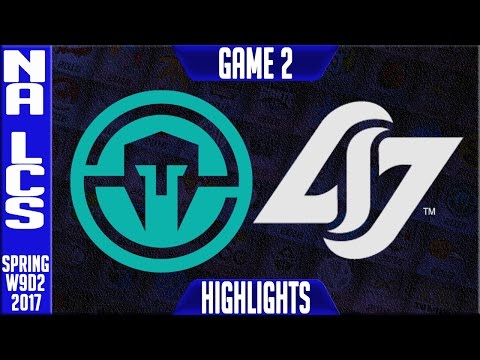 Immortals vs CLG Game 2 - NA LCS W9D2 Spring 2017 - IMT vs CLG G2