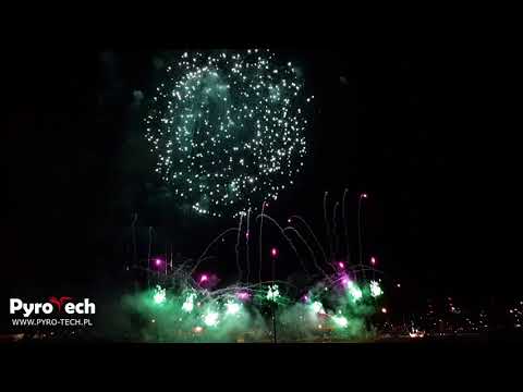 PYROMAGIC 2018 Szczecin - pierwszy pokaz - Rumunia