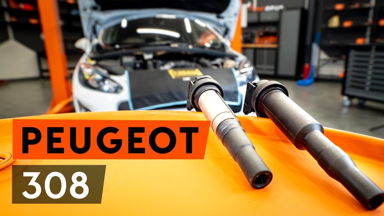 Como mudar bobina de ignição em Peugeot 308 I - guia de substituição