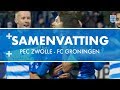 Samenvatting PEC Zwolle - FC Groningen