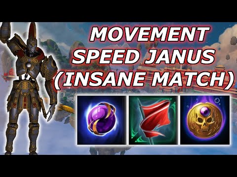 MOVEMENT SPEED JANUS (INSANE GAME vs KALI) - Season 9 Masters Ranked 1v1 Duel - SMITE