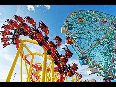 Suspended Family Coaster 'Phoenix' - Deno's Wonder Wheel Amusement Park
