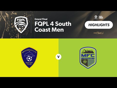 FQPL 4 South Coast Men Grand Final - Broadbeach United vs. Murwillumbah FC Highlights