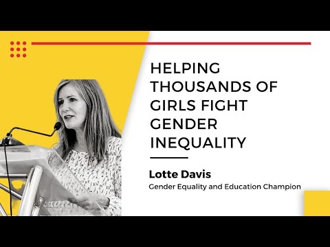 The fight against GENDER INEQUALITY in Africa with Lotte Davis