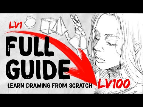 LEARN TO DRAW FROM 0 to 100! | Roadmap| DrawlikeaSir