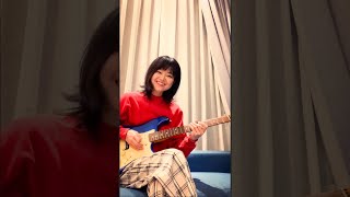 Glimpse of Us - Joji【#Yumiki Erino #Guitarcover】#shorts