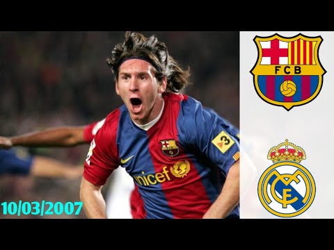 Barcelona vs Real Madrid 10/03/2007 ● La Liga 2006/2007 (M26)