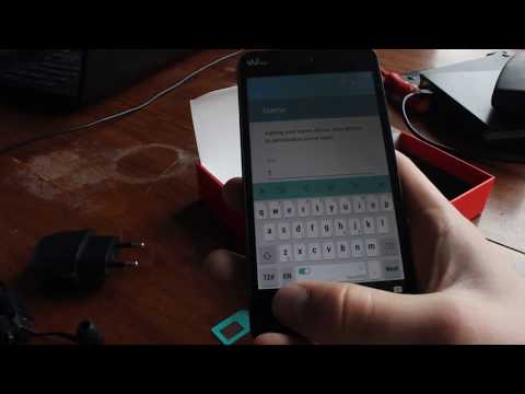 Unboxing the Wiko Rainbow Jam