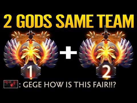 Arteezy + Abed | TOP 1 & TOP 2 MMR | Crazy Unfair Ranked Dota 2 Gameplay