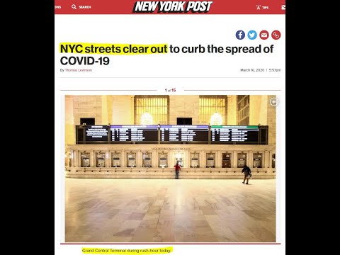 03 16 2020 - COVID-19 Coronavirus Update - The global news stories that explain the new numbers