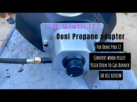 Ooni Propane converter for wood-burning pizza oven | Review