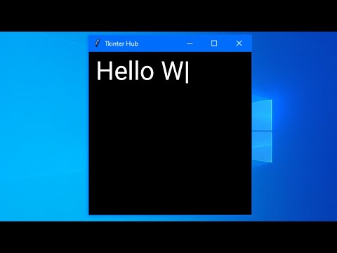 Text Animation In Tkinter Python Tkinter Animation