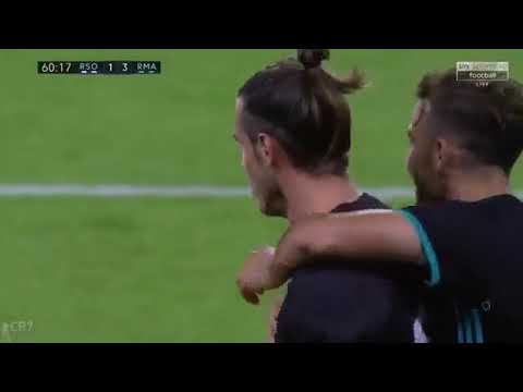 Gareth BALE | Por fin marca | REAL SOCIEDAD vs REAL MADRID 1-3