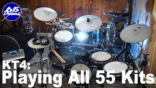 Video thumbnail for KT4 Kit Examples (All Playing No Talking) by 65 Drums