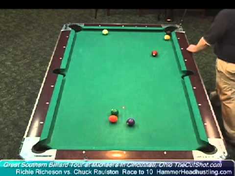 Billiards Match Richie Richeson vs Chuck Raulston