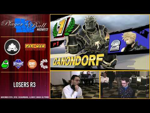 Player's Ball: Midwest - Nebula (Pac-man/Ganon) vs Daybreak (Cloud/Falco)