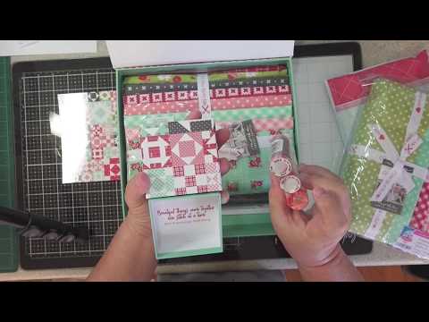 Unboxing, 2019 Threadology Quilt Along, Fat Quarter Shop
