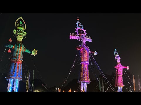 Ravan dahan | Dussehra 2023 | Festival vibes | Jai Shree Ram 🙏 #chandigarh #trending #dussehra