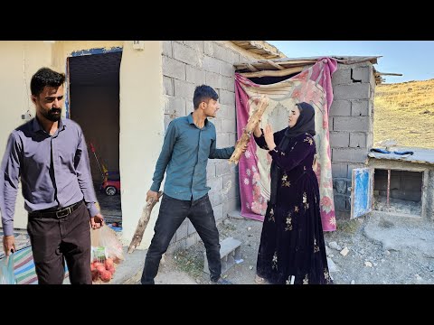 💥 Sajjad's sudden arrival at Parisa's house! Intense fight and operator intervention!