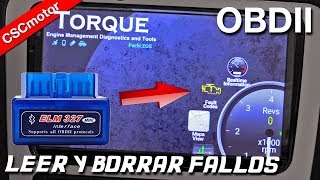 Tabla de códigos de error OBD
