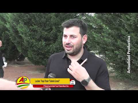 Luciano Trapa Finalizado el 12º Remate anual de "Cabaña Curacó"