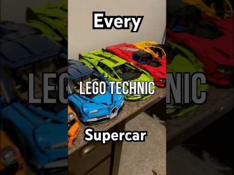 EVERY LEGO Technic Supercar!