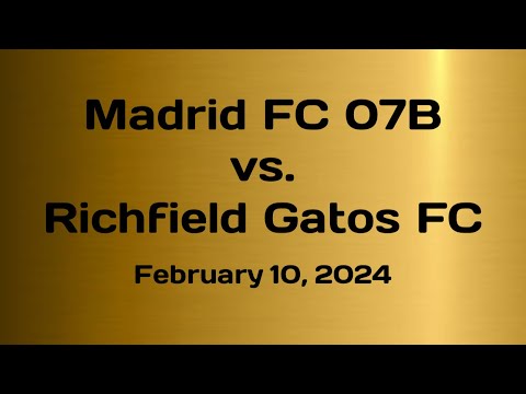 Madrid FC Coyote Cup 2024 FINAL!!