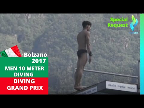 2017 Men 10 Meter Diving Grand Prix Bolzano, Italy