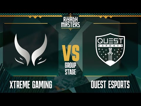 Xtreme Gaming vs. Quest Esports // Riyadh Masters 2023 – Day 3 – Group Stage