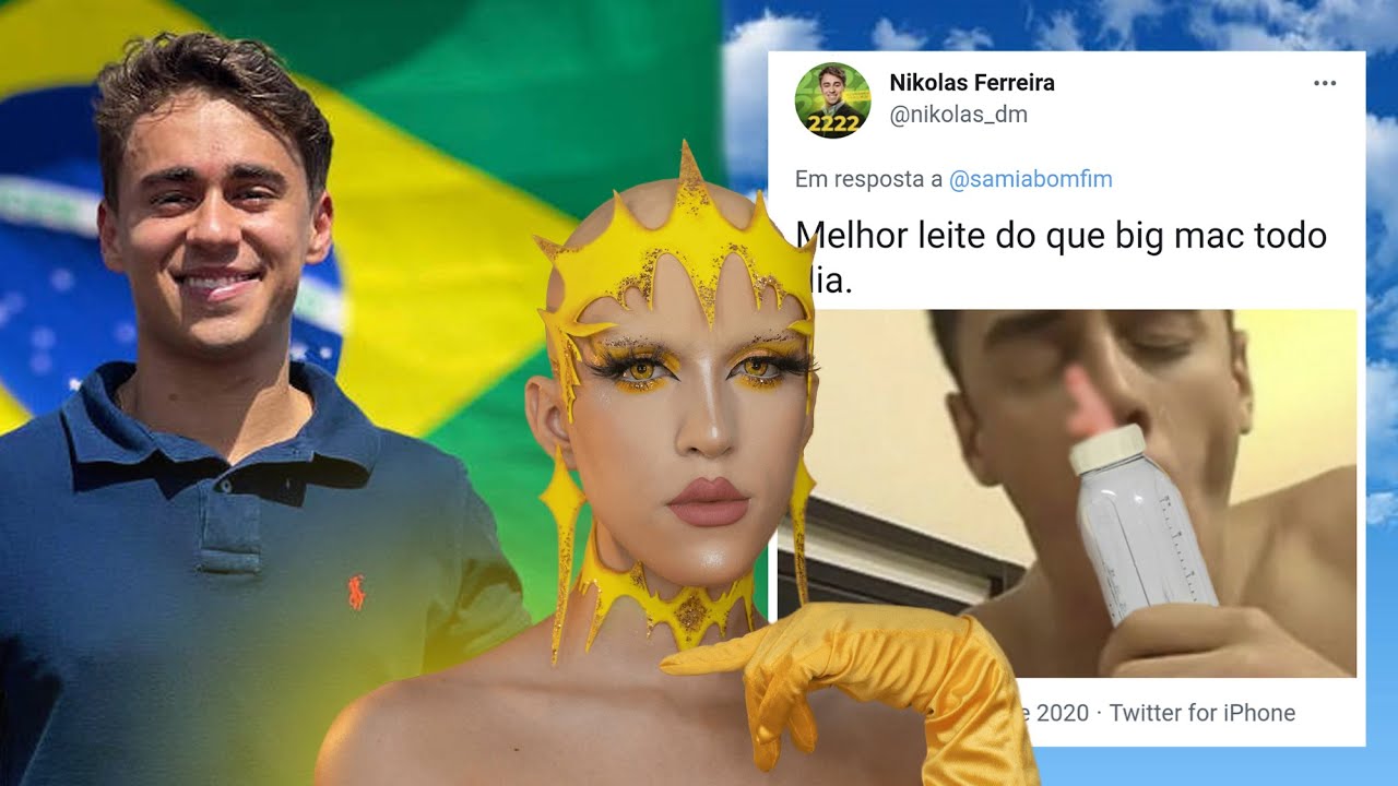 Vaza vídeo gay do deputado bolsonarista e insuportável Nikolas Ferreira