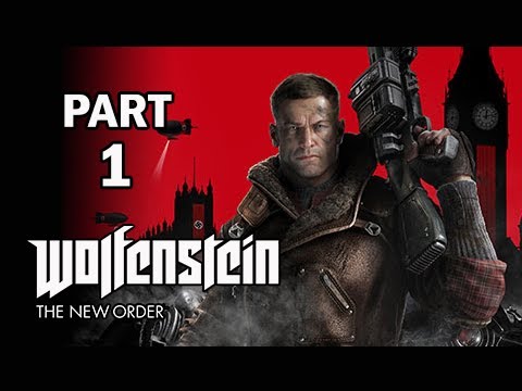 Wolfenstein: The New Order Walkthrough Part 1 - Deathshead's Compound (PS4 Gameplay Commentary)