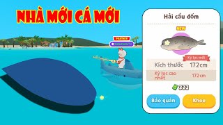 (Play Together) Nhà Mới Cá Mới Hải Cẩu Đốm Nóc Sáo Và Cả Bóng 6 Trong Nhà....