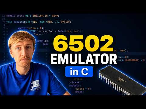 Building a CPU Emulator in C From Scratch thumbnail